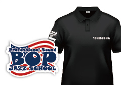 ノベルティ ステッカー、ポロシャツ